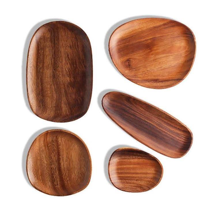 Acacia Wood Serving Tray – Rustic Elegance & Functional Kitchenware