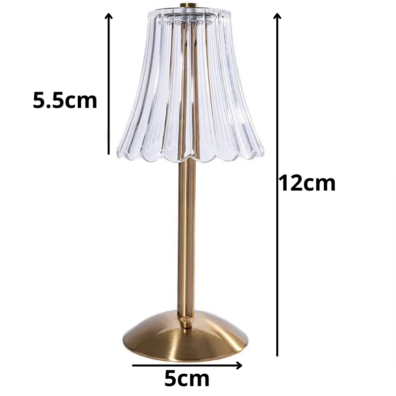 Smart Wireless LED Touch Lamp for Bedside, Study or Office Use – Modern Shine Design