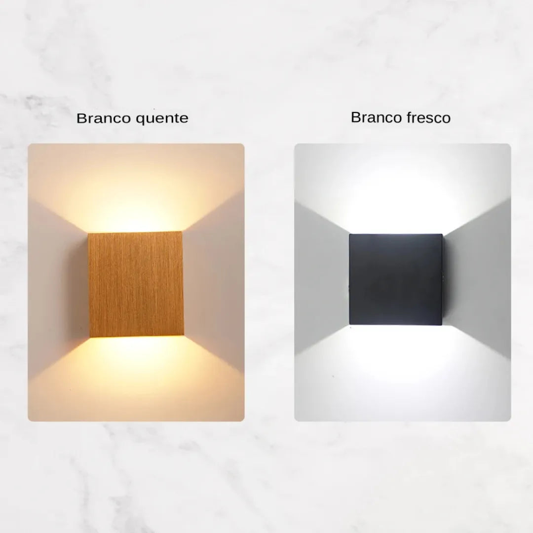 Modern Wall Mounted Indoor LED Sconce Light Fixture for Bedroom or Living Room