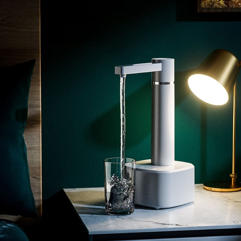 Electric Desktop Water Dispenser Pump — Portable Automatic Water Supply for Kitchen & Office