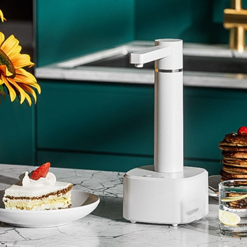 Electric Desktop Water Dispenser Pump — Portable Automatic Water Supply for Kitchen & Office