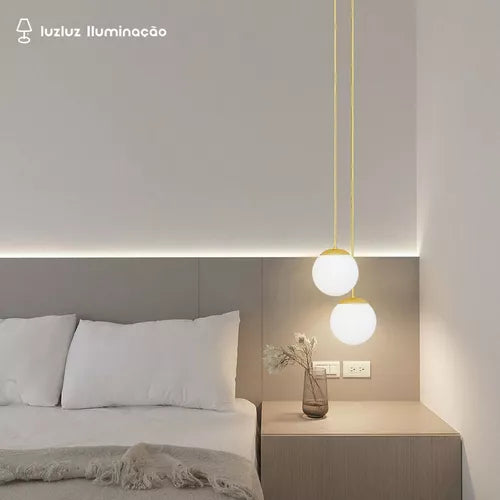 Minimalist Nordic Ball Pendant Light β Soft LED Lighting for Modern Interiors