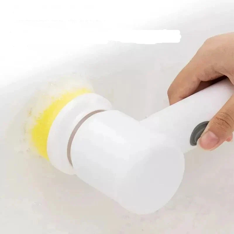 PowerClean Electric Scrubbing Brush – Effortless Bathroom & Kitchen Cleaning