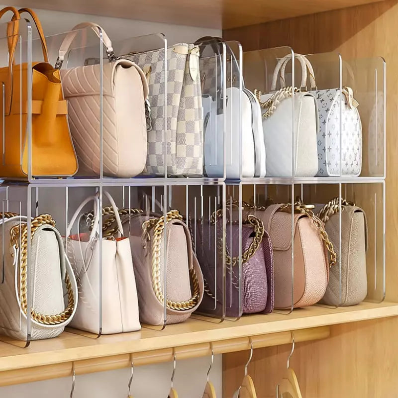 Acrylic Handbag Organizer with Divider