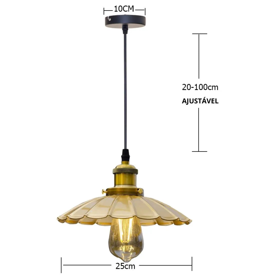 Rustic Barn Style Pendant Light – Vintage Farmhouse Ceiling Lamp for Kitchen or Loft