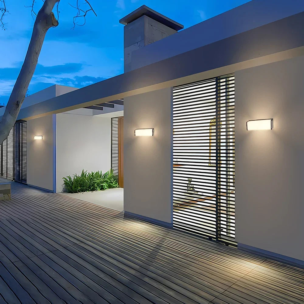 Waterproof Outdoor Wall Lamp – Modern LED Exterior Lighting for Patio, Balcony, Porch, Garden & Energy-Saving Safety