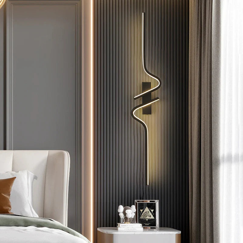 Minimalist Long Wall Light – Contemporary LED Indoor Sconce for Bedroom, Office, Hallway & Elegant Modern Decor