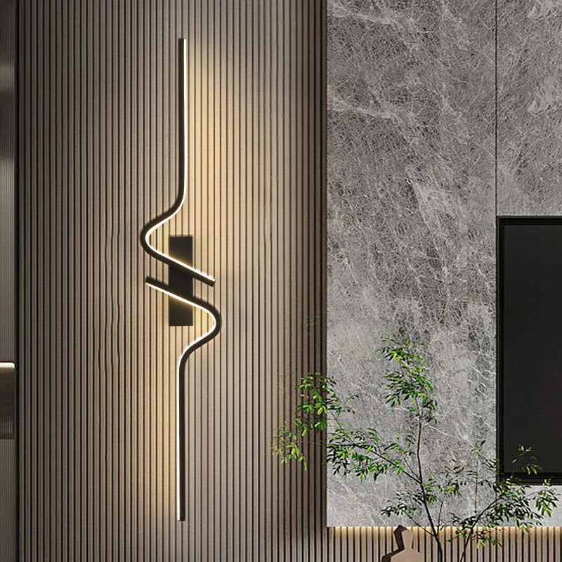 Minimalist Long Wall Light – Contemporary LED Indoor Sconce for Bedroom, Office, Hallway & Elegant Modern Decor
