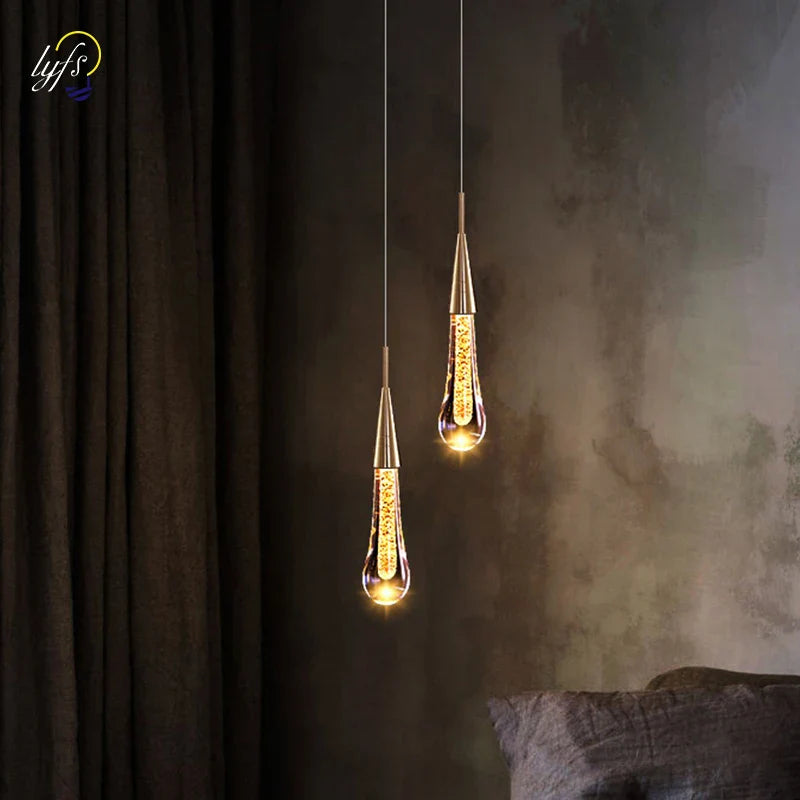 Luxury Crystal Hanging Pendant Light β Glamorous Illumination for Living or Dining Room