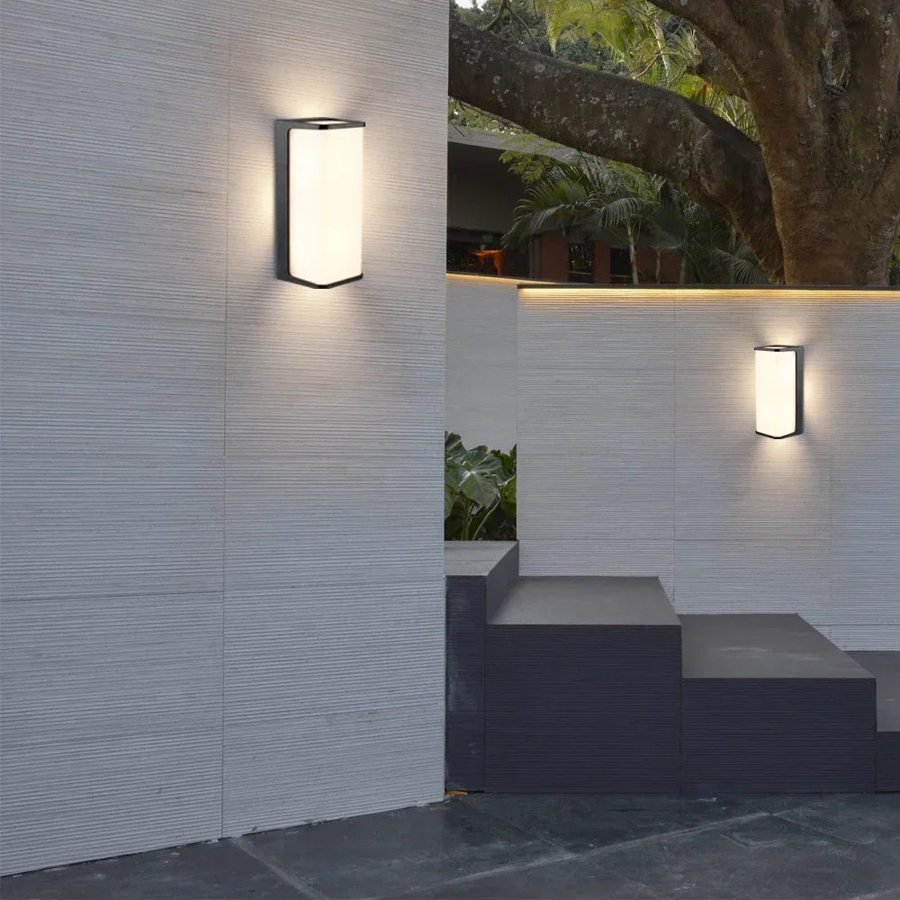 Waterproof Outdoor Wall Lamp – Modern LED Exterior Lighting for Patio, Balcony, Porch, Garden & Energy-Saving Safety