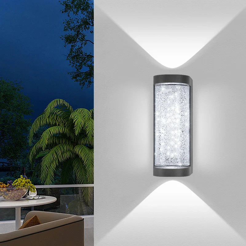 Star Outdoor Waterproof Wall Light – Modern LED Fixture for Exterior Walls, Patio & Yard
