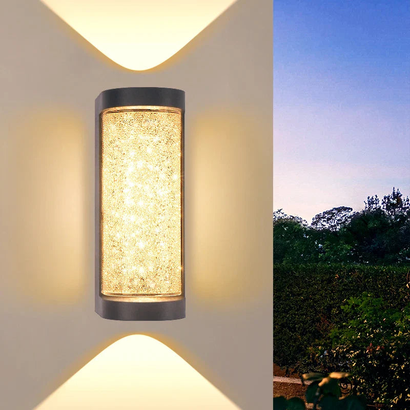 Star Outdoor Waterproof Wall Light – Modern LED Fixture for Exterior Walls, Patio & Yard