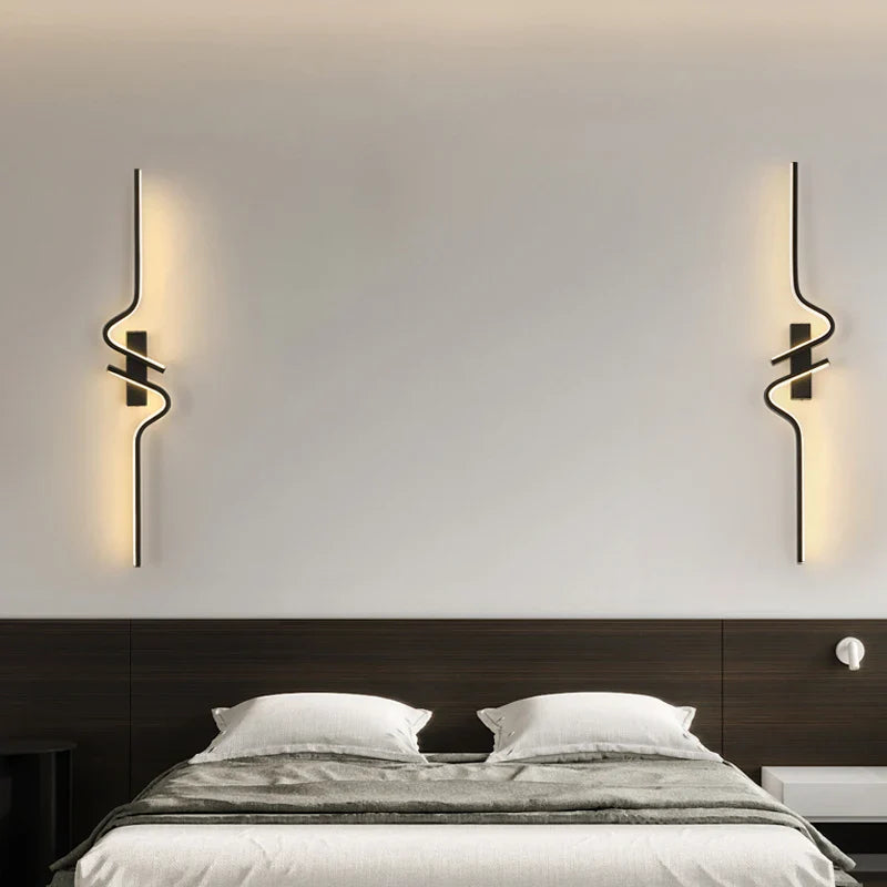 Minimalist Long Wall Light – Contemporary LED Indoor Sconce for Bedroom, Office, Hallway & Elegant Modern Decor