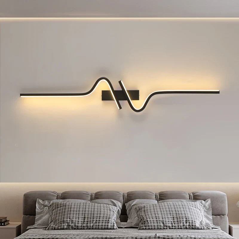 Minimalist Long Wall Light – Contemporary LED Indoor Sconce for Bedroom, Office, Hallway & Elegant Modern Decor