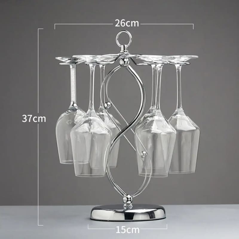 Wine & Champagne Glass Rack – Elegant Bar & Home Organizer