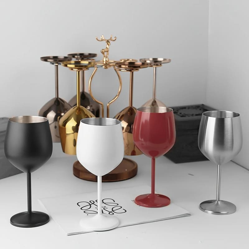 Wine & Champagne Glass Rack – Elegant Bar & Home Organizer