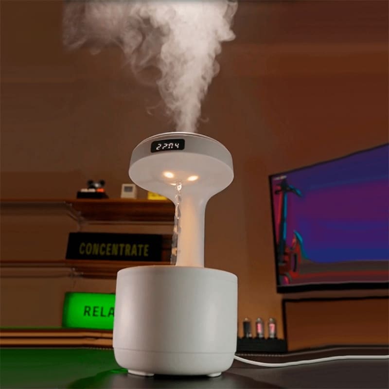 Anti-Gravity Ultrasonic Humidifier & Essential Oil Diffuser
