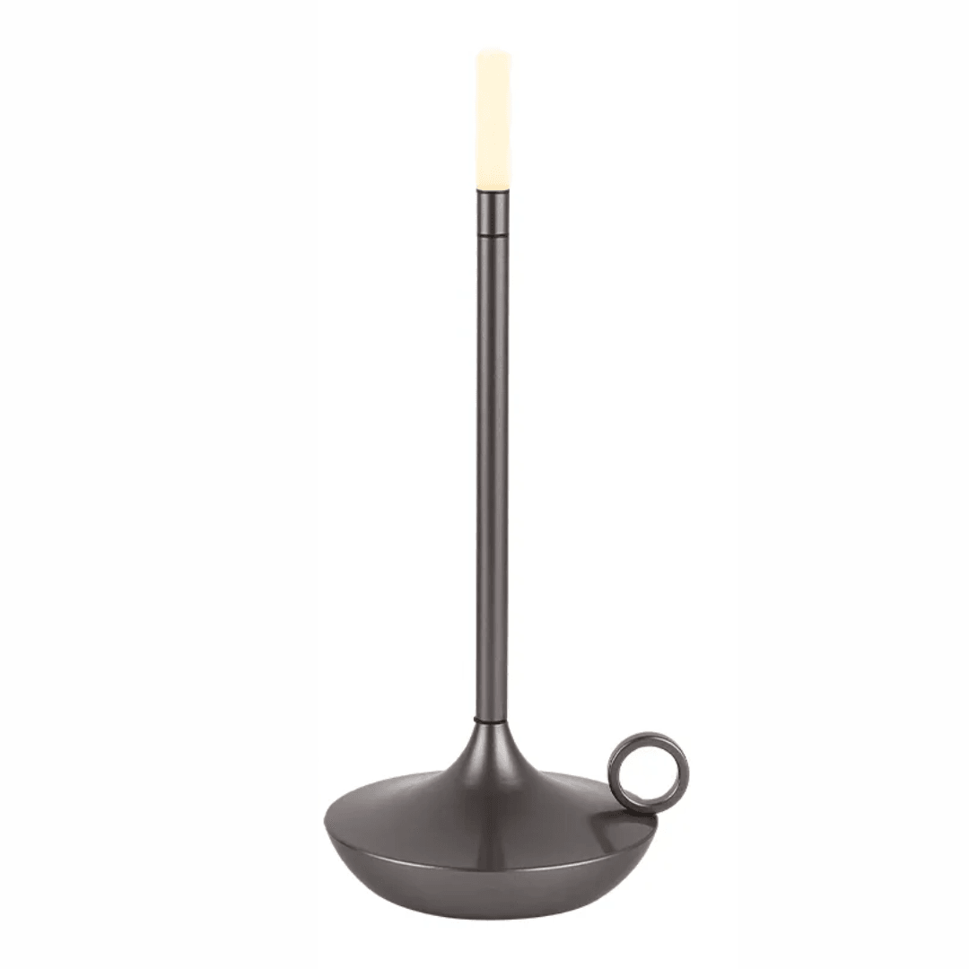 Candle-Style LED Table Lamp – Romantic Decorative Light for Bedroom, Living Room & Café