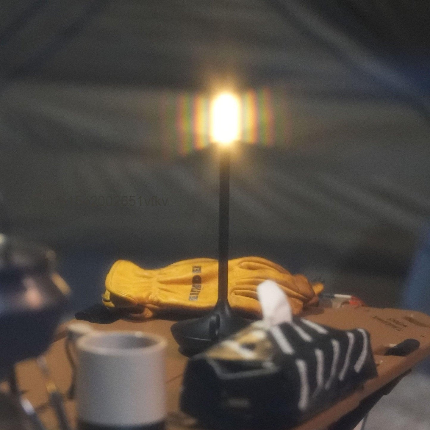 Candle-Style LED Table Lamp – Romantic Decorative Light for Bedroom, Living Room & Café
