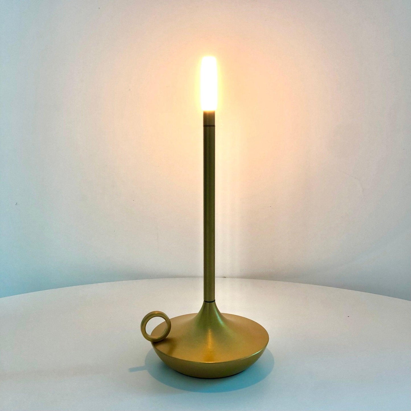 Candle-Style LED Table Lamp – Romantic Decorative Light for Bedroom, Living Room & Café