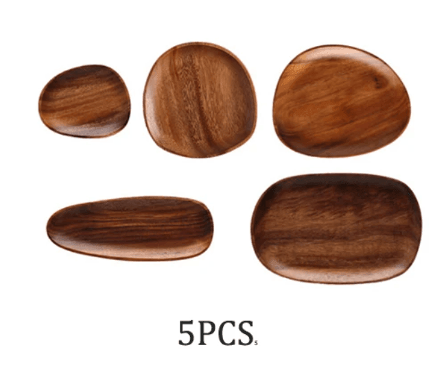 Acacia Wood Serving Tray – Rustic Elegance & Functional Kitchenware