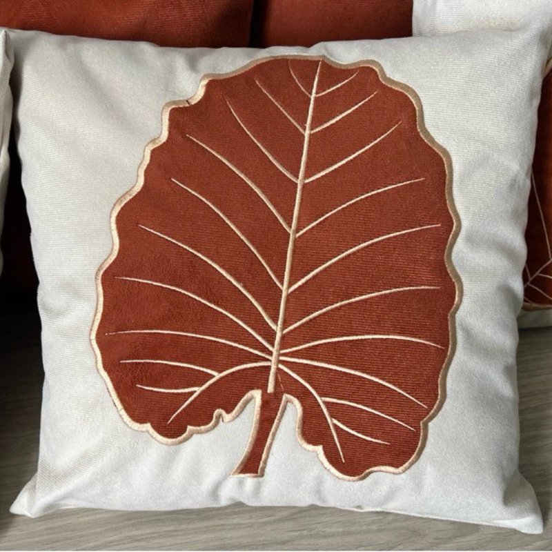 5-Piece Boho Chic Embroidered Pillow Cover Set