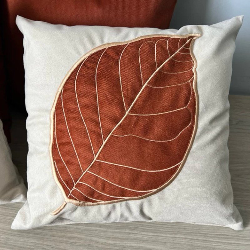 5-Piece Boho Chic Embroidered Pillow Cover Set