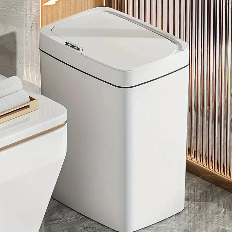 Smart Motion Sensor Trash Can 16L – Automatic Touchless Bin for Bathroom, Kitchen & Office