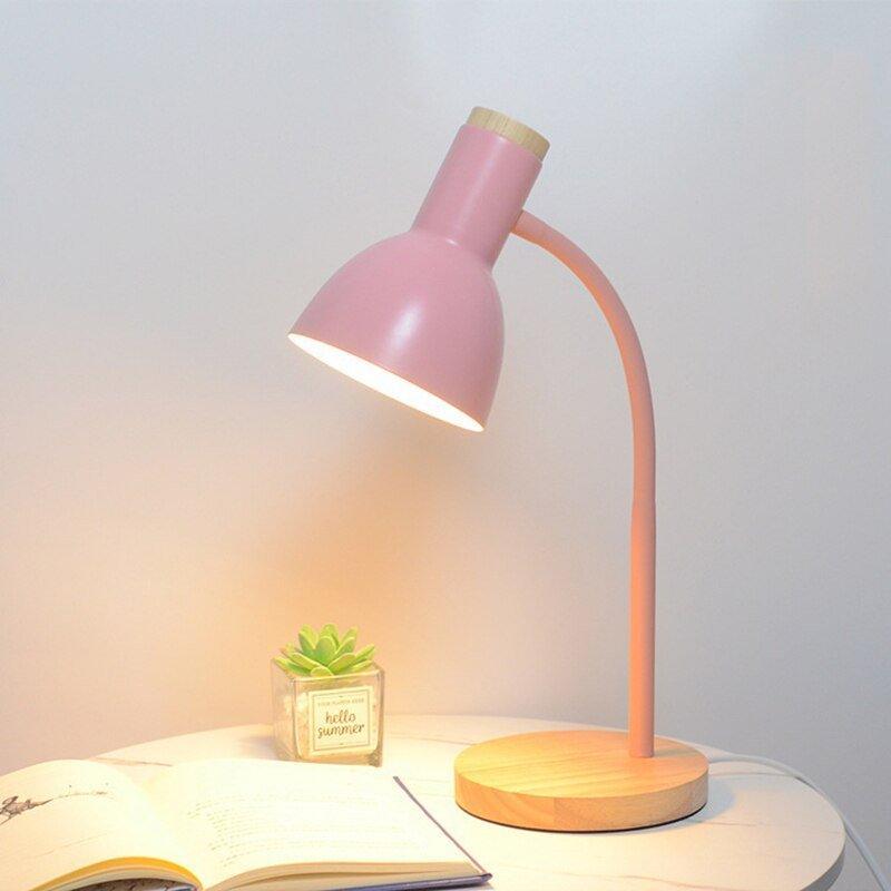 Premium Wooden LED Desk Lamp – Natural Modern Reading Light for Office, Study & Bedroom