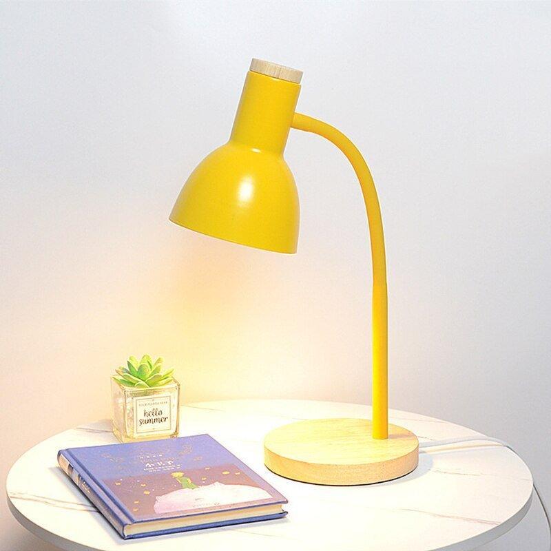 Premium Wooden LED Desk Lamp – Natural Modern Reading Light for Office, Study & Bedroom