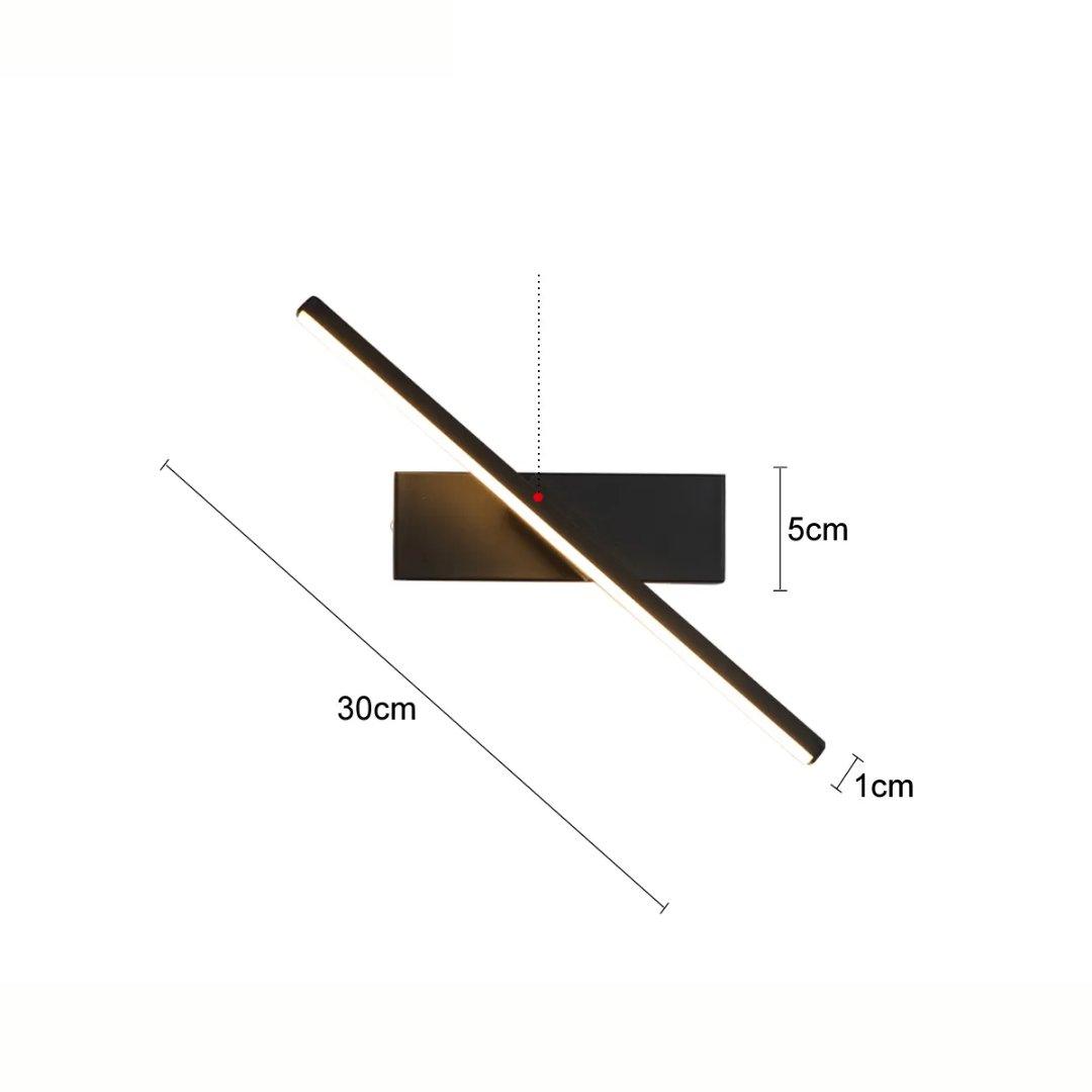 Adjustable Indoor Wall Lamp with Eye Protection – Reading & Study Light for Bedroom and Office