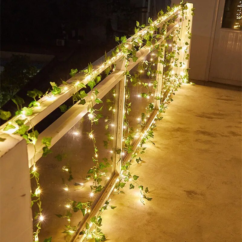 Decorative LED Plant Garland