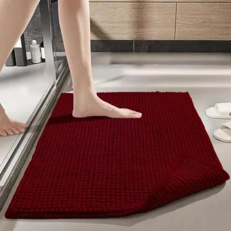 Modern Soft Absorbent Bathroom Rug – Non-Slip Floor Mat for Bathroom, Bedroom & Living Room