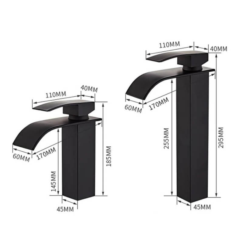 Sofia Single Lever Bathroom Faucet – Elegant Brass Mixer Tap for Bathroom Vanity & Washbasin