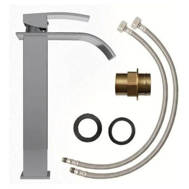 Sofia Single Lever Bathroom Faucet – Elegant Brass Mixer Tap for Bathroom Vanity & Washbasin