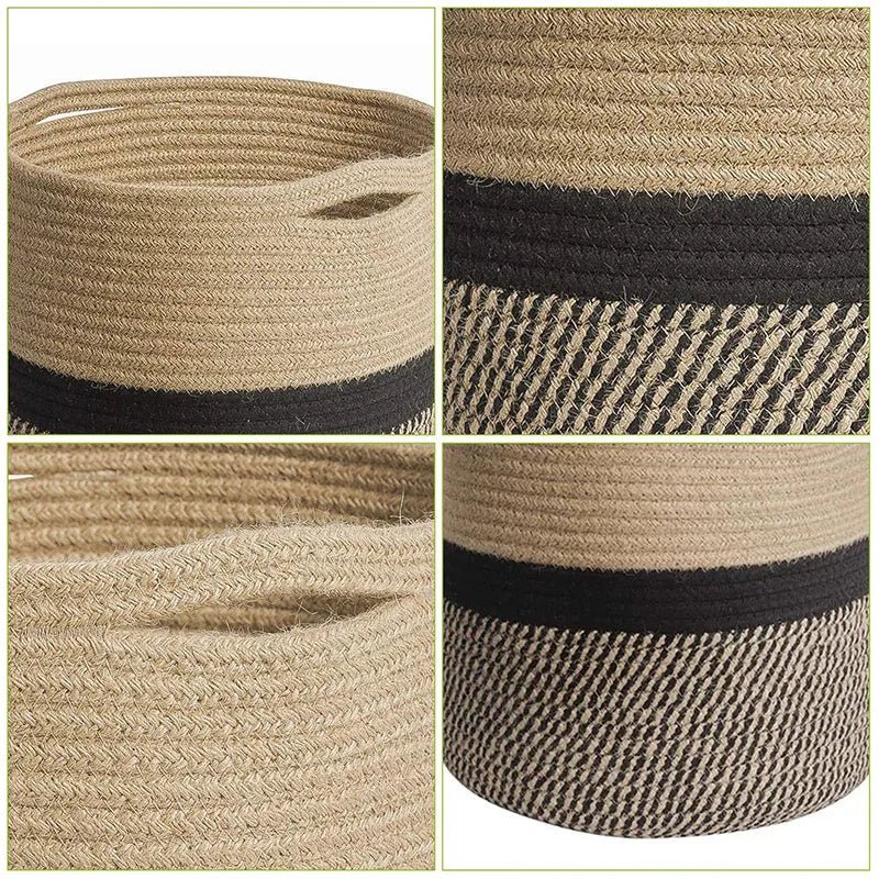 Decorative Fabric Plant Pot – Cotton Rope