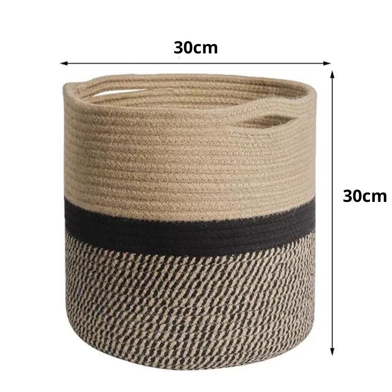 Decorative Fabric Plant Pot – Cotton Rope
