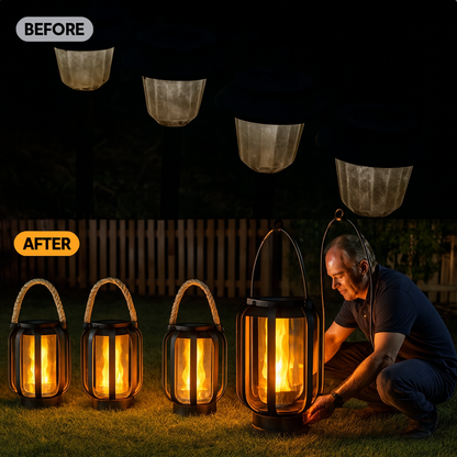 FlameGlow | Always light, even without a power outlet or sunlight