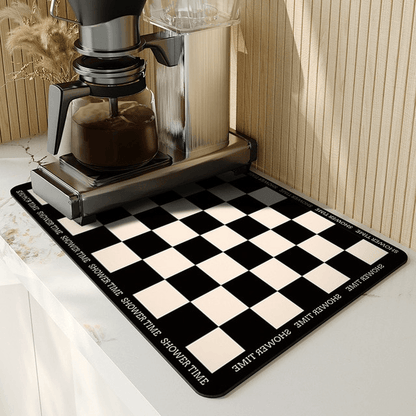 Modern Ultra-Absorbent Mat – Anti-Slip Quick-Dry Rug for Bathroom & Kitchen