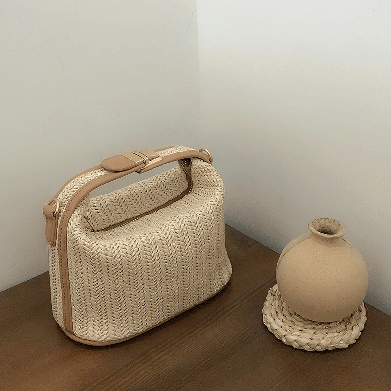 Bolsa de Palha Satchel Aurora