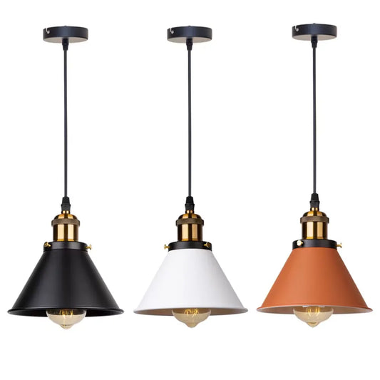 Retro Loft Single Pendant - E27