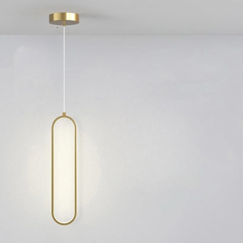 Modern Minimalist LED Pendant Light – Elegant Ceiling Lamp for Dining Table, Kitchen Island or Bedroom Ambience
