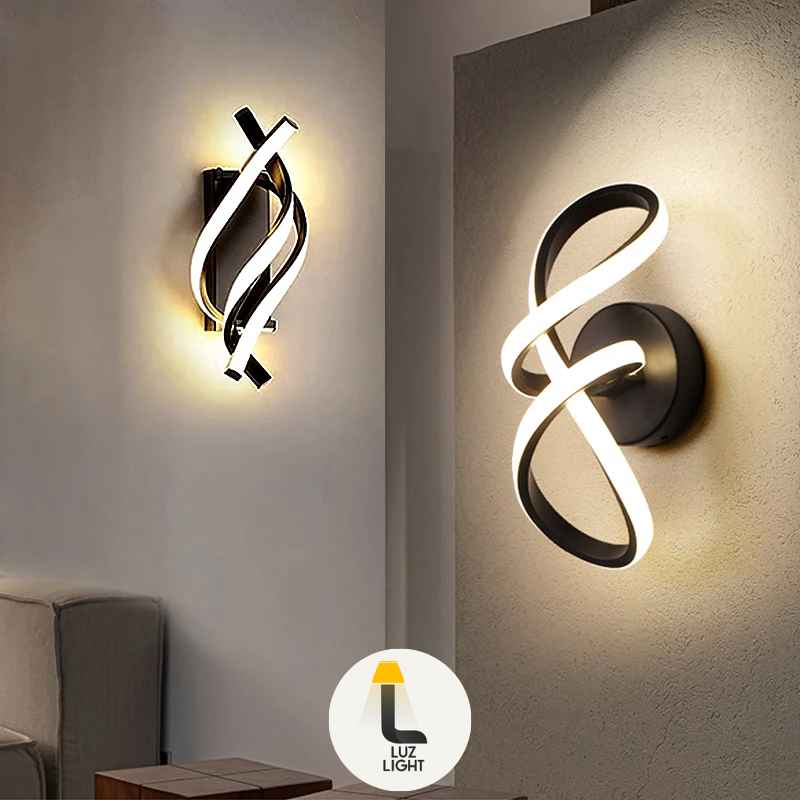 Nordic Wall Light Sconce Fixture for Cozy Bedroom, Hallway or Reading Corner