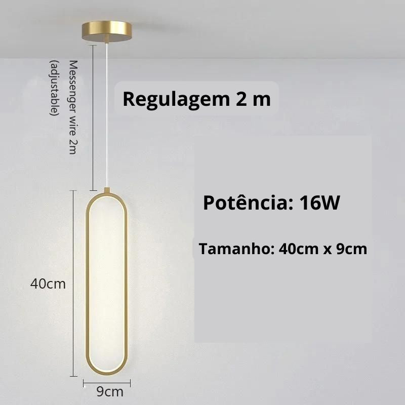 Modern Minimalist LED Pendant Light – Elegant Ceiling Lamp for Dining Table, Kitchen Island or Bedroom Ambience