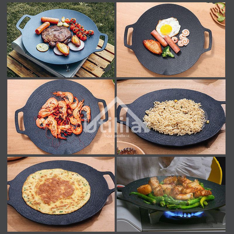 Maifan Non-Stick Round Frying Pan – Healthy Cooking & Easy Cleaning