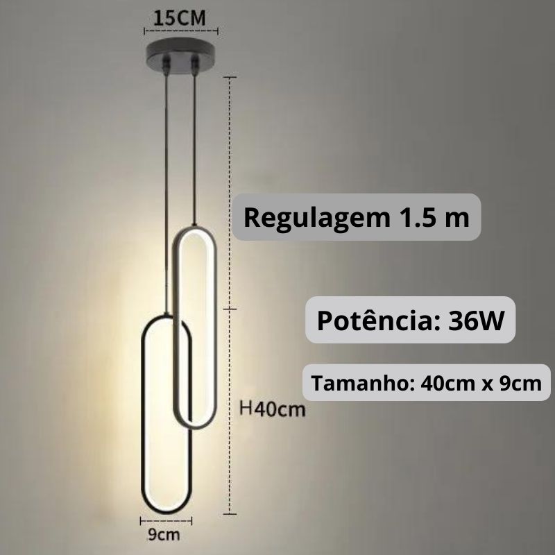 Modern Minimalist LED Pendant Light – Elegant Ceiling Lamp for Dining Table, Kitchen Island or Bedroom Ambience