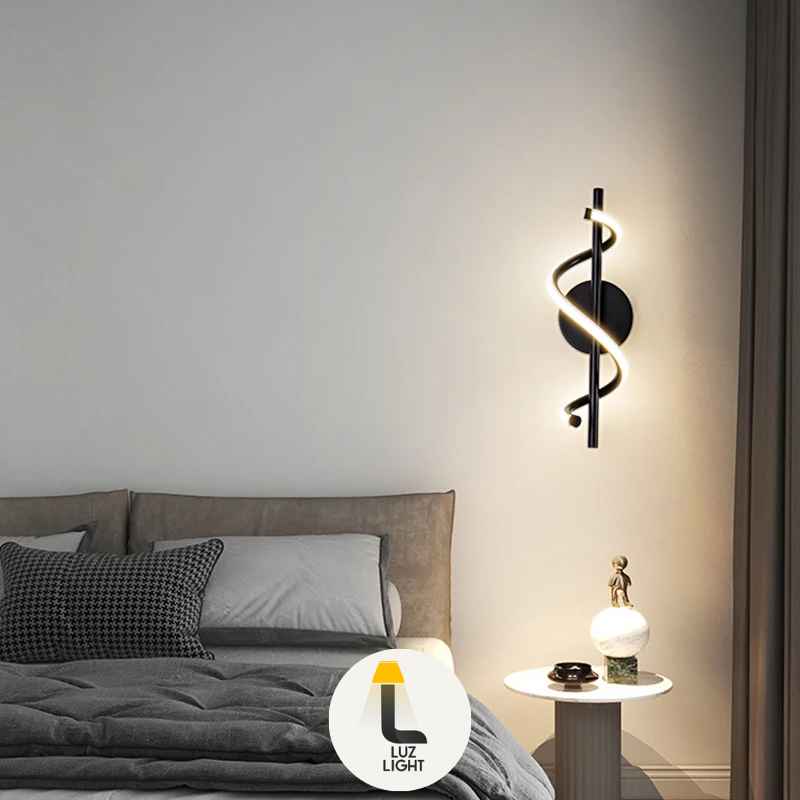 Nordic Wall Light Sconce Fixture for Cozy Bedroom, Hallway or Reading Corner