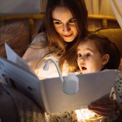 USB Rechargeable Clip Reading Light – Wireless Portable LED Lamp for Books, Desks or Workspaces