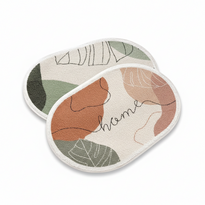 Abstract Non-Slip Bathroom Mat – Safety, Comfort & Modern Design