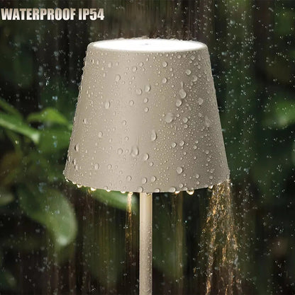 Waterproof Wireless LED Night Table Lamp for Bedroom, Camping or Outdoor Use